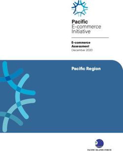 Pacific Region E-commerce Assessment - December 2020