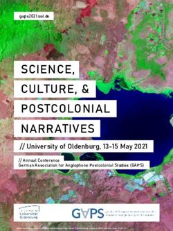 SCIENCE, CULTURE, & POSTCOLONIAL NARRATIVES - Science, Culture, and ...