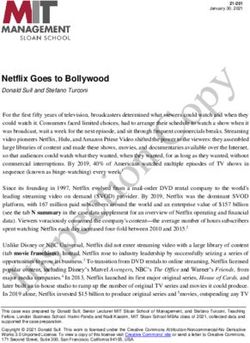 netflix goes to bollywood case study ppt