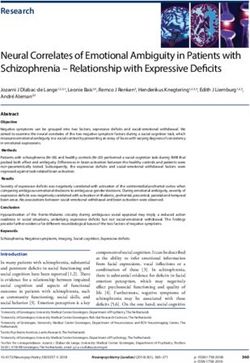 Neural Correlates of Emotional Ambiguity in Patients with Schizophrenia - Relationship with Expressive Deficits