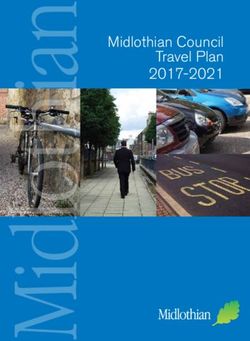 Midlothian Council Travel Plan 2017-2021