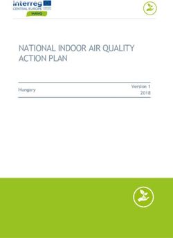 NATIONAL INDOOR AIR QUALITY ACTION PLAN - Version 1 - Interreg Central Europe