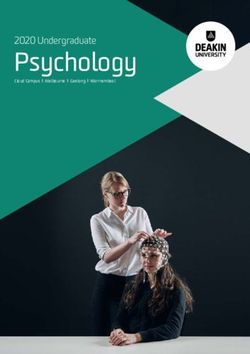 Psychology 2020 Undergraduate - Cloud Campus Melbourne Geelong Warrnambool