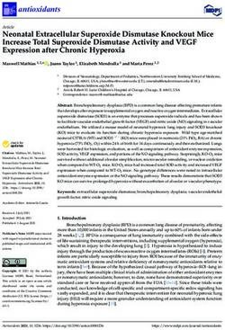 Neonatal Extracellular Superoxide Dismutase Knockout Mice Increase Total Superoxide Dismutase Activity and VEGF Expression after Chronic Hyperoxia