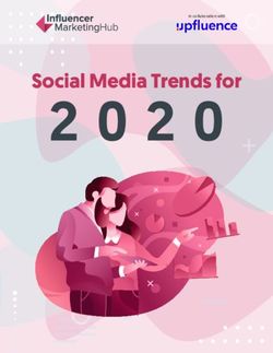 Social Media Trends for - Influencer Marketing ...
