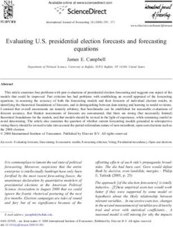 Evaluating U.S. presidential election forecasts and forecasting equations