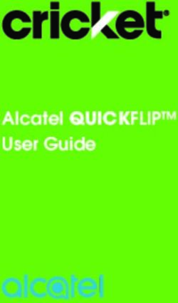 Alcatel QUICKFLIP User Guide - Cricket Wireless