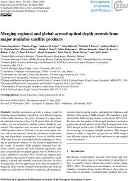 Merging regional and global aerosol optical depth records from major available satellite products - atmos-chem-phys.net