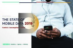 THE STATE OF MOBILE DATA - Context, Consumption, Control 2019 - Webflow