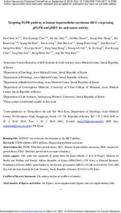 Targeting FGFR pathway in human hepatocellular carcinoma (HCC) expressing pFGFR and pMET for anti-tumor activity.
