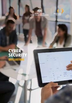 CYBER SECURITY US CLUSTERS - Austrade
