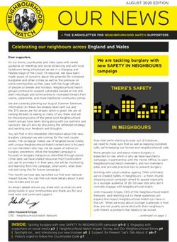 Celebrating our neighbours across England and Wales