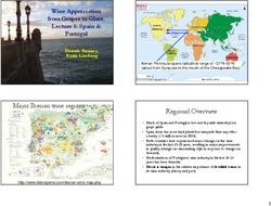 Major Iberian wine regions