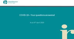 COVID-19 - Your questions answered - As at 9th April 2020 - IRD