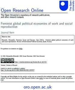 Open Research Online - Open Research Online oro.open.ac.uk