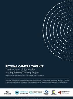 RETINAL CAMERA TOOLKIT - The Provision of Eye Health and Equipment Training Project funded by the Australian Government Department of Health