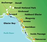 Denali-Alyeska Explorer Southbound Cruisetour aboard the Norwegian Jewel June 16-27, 2022