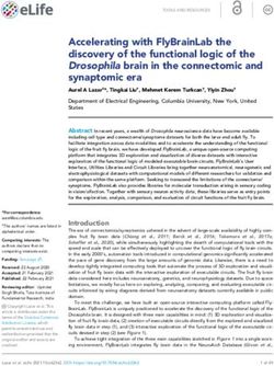 ACCELERATING WITH FLYBRAINLAB THE DISCOVERY OF THE FUNCTIONAL LOGIC OF THE DROSOPHILA BRAIN IN THE CONNECTOMIC AND SYNAPTOMIC ERA - ELIFE