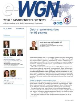 Dietary recommendations for IBS patients