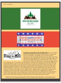 Another successful Pork N' Ride 2021 led by Committee