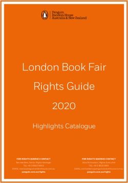 London Book Fair Rights Guide 2020 - Highlights Catalogue - michael meller literary ...