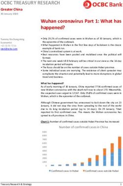OCBC TREASURY RESEARCH - Greater China 30 January 2020 - OCBC Bank