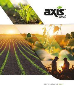 SEED CATALOG 2021 - Axis Seed Direct