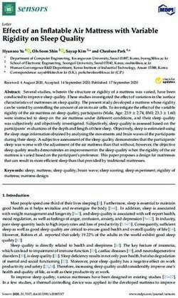 Effect of an Inflatable Air Mattress with Variable Rigidity on Sleep Quality - MDPI