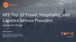 HFS Top 10 Travel, Hospitality, and Logistics Service Providers - Excerpt for Coforge