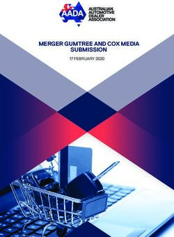 MERGER GUMTREE AND COX MEDIA SUBMISSION - 17 FEBRUARY 2020 - Australian ...