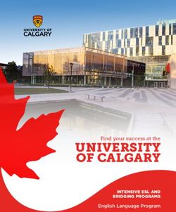 UNIVERSITY OF CALGARY - INTENSIVE ESL AND BRIDGING PROGRAMS English Language Program - English Language Program ...
