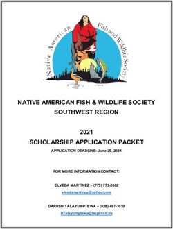 NATIVE AMERICAN FISH & WILDLIFE SOCIETY SOUTHWEST REGION