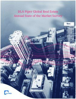 DLA Piper Global Real Estate Annual State of the Market Survey - September 2020