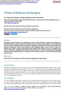 Virtue of Patience in Surgery