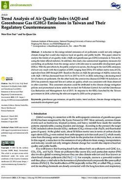 Trend Analysis of Air Quality Index (AQI) and Greenhouse Gas (GHG) Emissions in Taiwan and Their Regulatory Countermeasures
