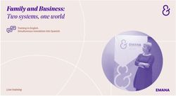 Family and Business: Two systems, one world - Training in English. Simultaneous translation into Spanish - Emana