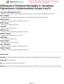 Differences in Peripheral Neuropathy in Xeroderma Pigmentosum Complementation Groups A and D
