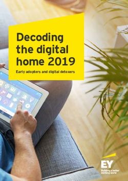 Decoding the digital home 2019 - Early adopters and digital detoxers - EY