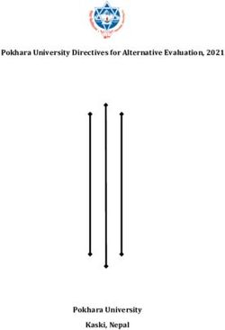 Pokhara University Directives for Alternative Evaluation, 2021 - Pokhara University Kaski, Nepal
