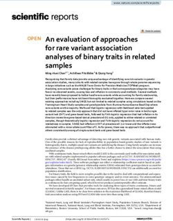 An evaluation of approaches for rare variant association analyses of binary traits in related samples - Nature