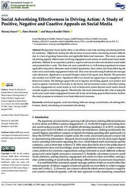 Social Advertising Effectiveness in Driving Action: A Study of Positive, Negative and Coactive Appeals on Social Media - MDPI