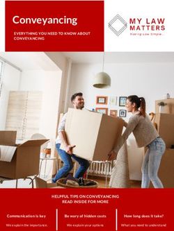 Conveyancing - HELPFUL TIPS ON CONVEYANCING READ INSIDE FOR MORE