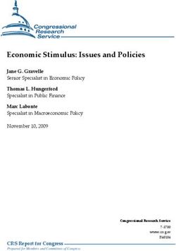 Economic Stimulus: Issues and Policies