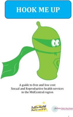 HOOK ME UP - A guide to free and low cost Sexual and Reproductive health services in the MidCentral region - NET