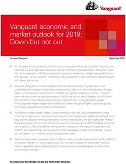 Vanguard economic and market outlook for 2019: Down but not out