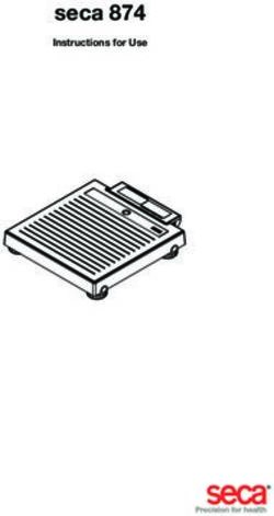 Seca 874 Instructions for Use