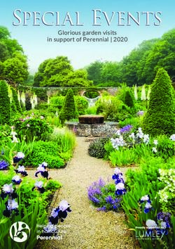 Glorious garden visits in support of Perennial