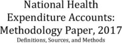 National Health Expenditure Accounts: Methodology Paper, 2017 - Definitions, Sources, and Methods