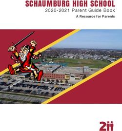 SCHAUMBURG HIGH SCHOOL - 2020-2021 Parent Guide Book A Resource for Parents - Township High School District 211