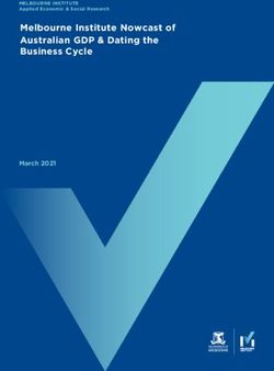 Melbourne Institute Nowcast of Australian GDP & Dating the Business Cycle - March 2021